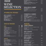 22 Prime wine list